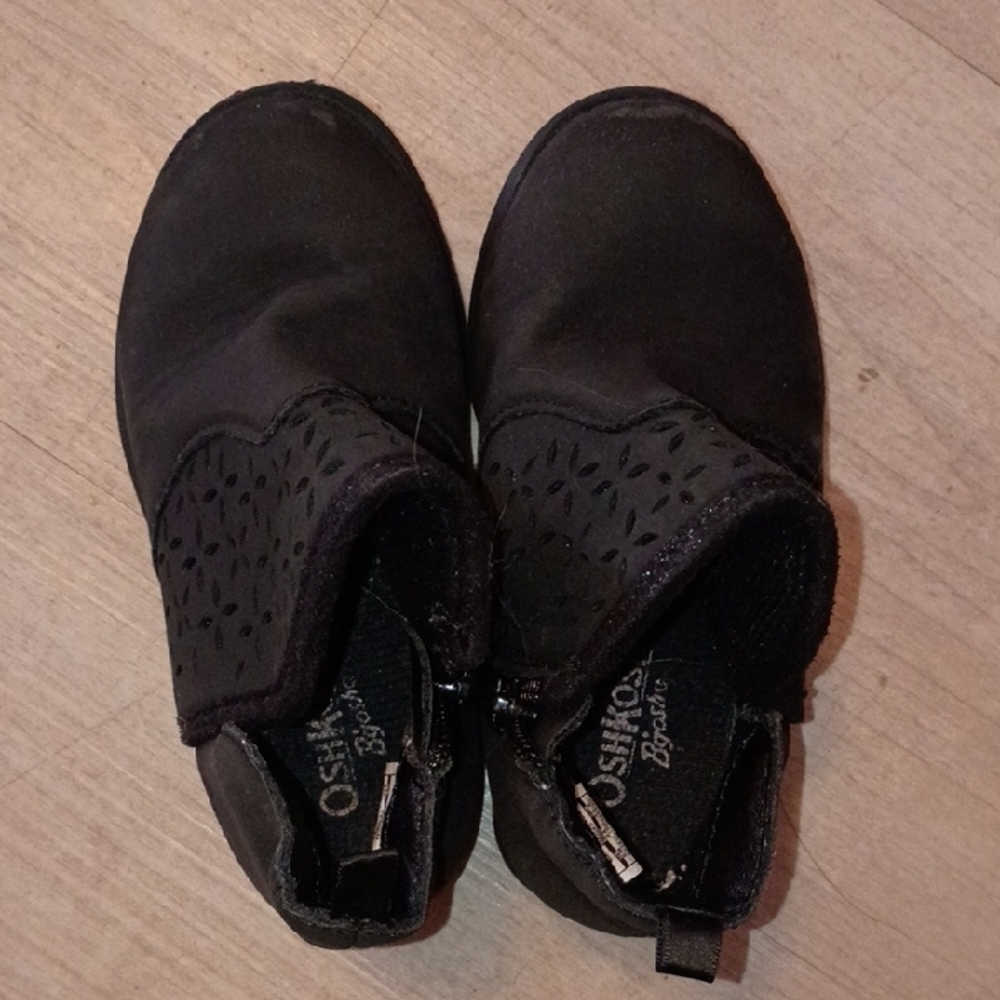 OshKosh B'gosh Kids Black Ankle Boots